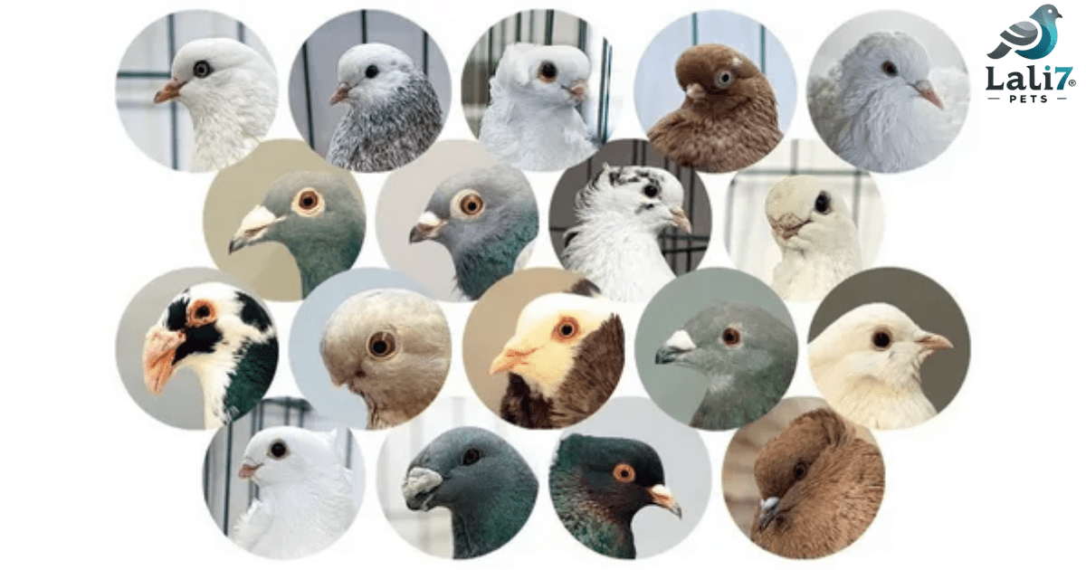 Pigeon Color Types Pigeon Eye Color: Meaning, Signs, Rare Types, and Breeding Secrets ...